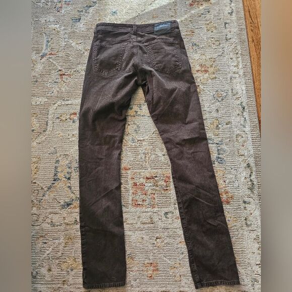 Ag Adriano Goldschmied modern slim brown micro cords sz 30 x 34 - Picture 1 of 7
